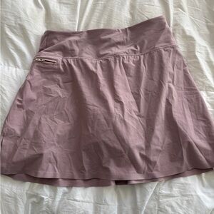Greyson Mauve Mini Skirt